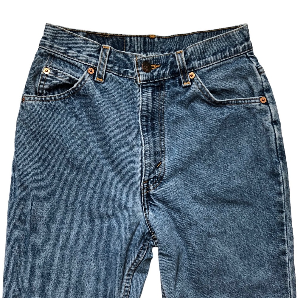 Levi’s Vintage 631 Orange Tab Women’s Size 27 Medium Stone Wash - Picture 2 of 13